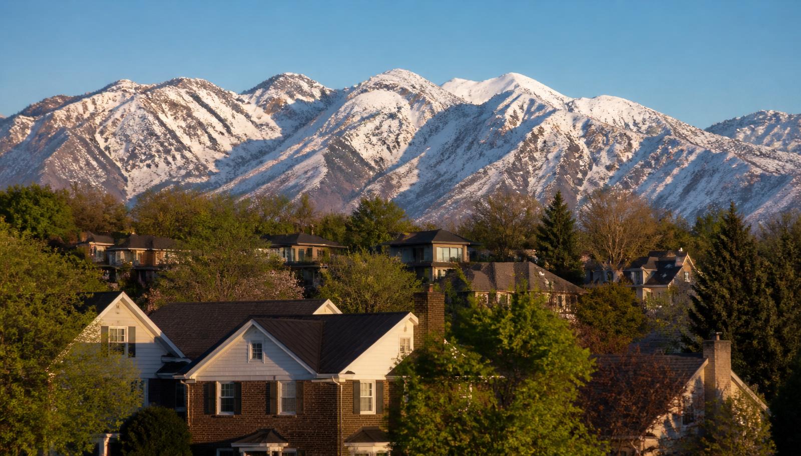 Neighborhood view representative of Draper.